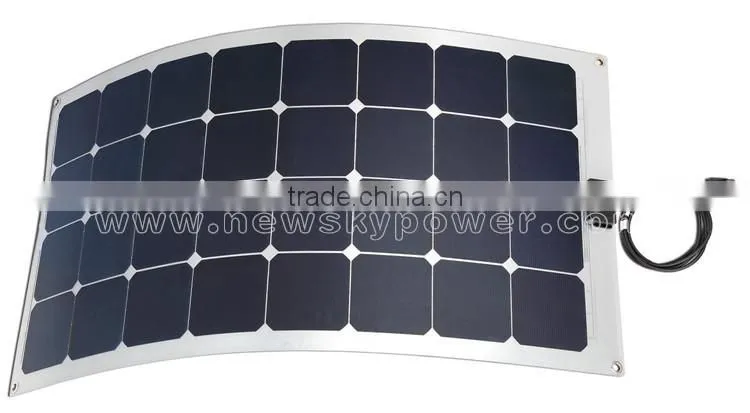 china semi flexible solar panel