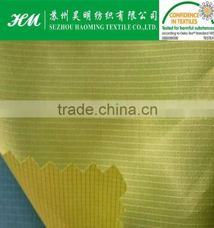 20D polyester taffeta check taffeta fabric