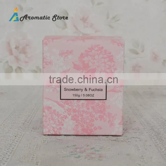 soy base wax candle manufacturer