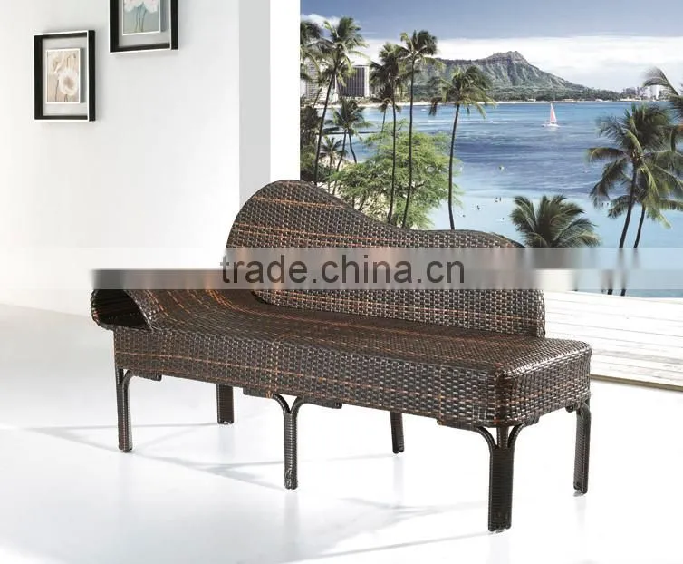classic leisure rattan beauty bed used garden house