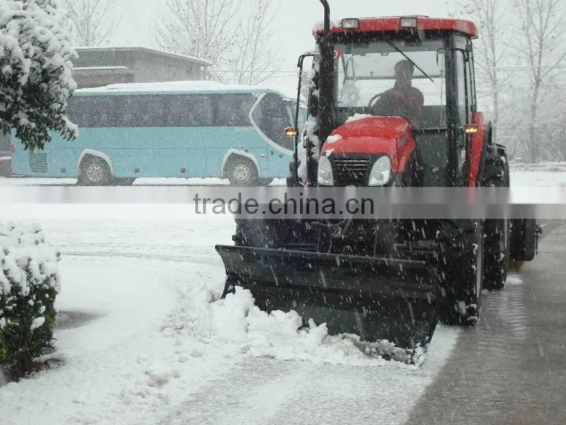 For 2016 Winte!Front Snow Blade for Foton and YTO tractor,front end loader with snow blade for Jinma,Foton tractor