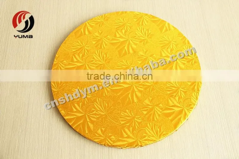 6-24 inch black mini mdf gold cake drums