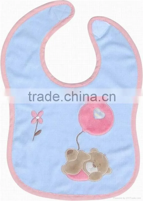 wholesale soft baby bib set