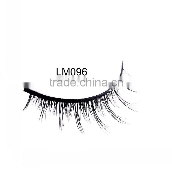 best quality siberian mink fur strip eyelash real mink false eyelash with custom packaging