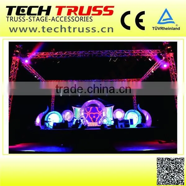 Aluminum Triangle Truss , Girder Truss, Roof Tent Truss For Show
