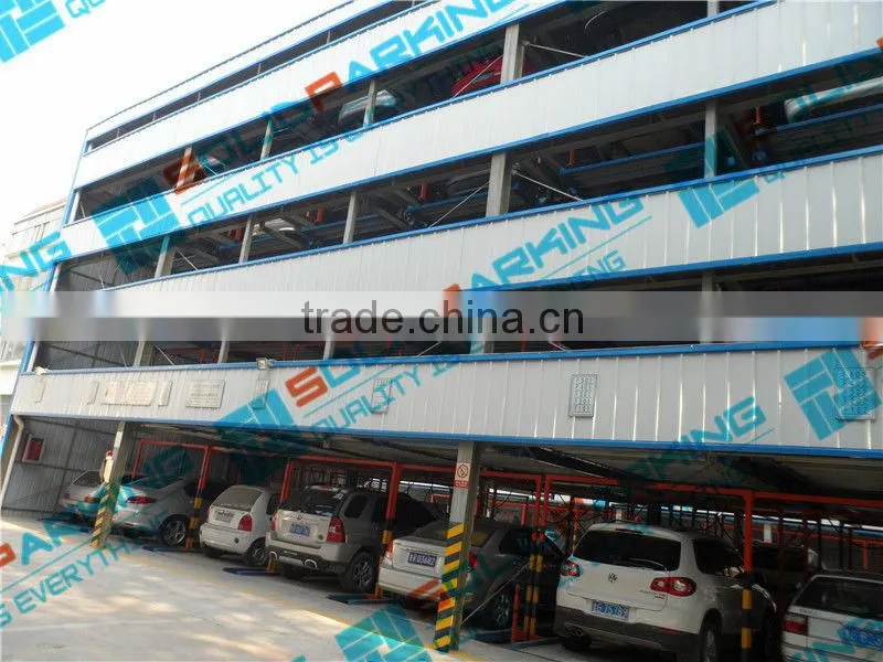 Perfect parking solution PLC Controll Vertical Rotary Hyrailic Smart Car Parking Lift