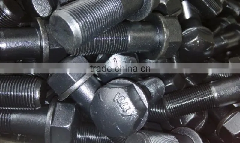 Truck wheel bolt and nuts m18x55/27