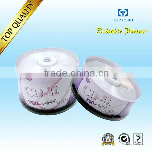 CD-R 700MB 52X with OEM Service and bulk packing