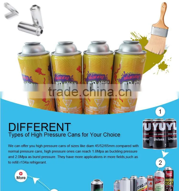 Best Match Aerosol Valve and Actuator/Spray Nozzle for Aerosol Tin Can