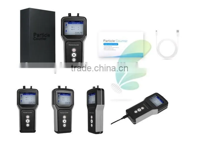 PM10 laser particle counter to detect PM2.5 or PM10 particulate matter