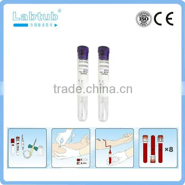 DNA RNA testing tube (CE/ISO approved vacutainer)