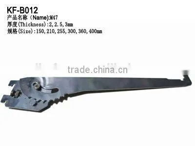 Metal bracket/oval tube bracket