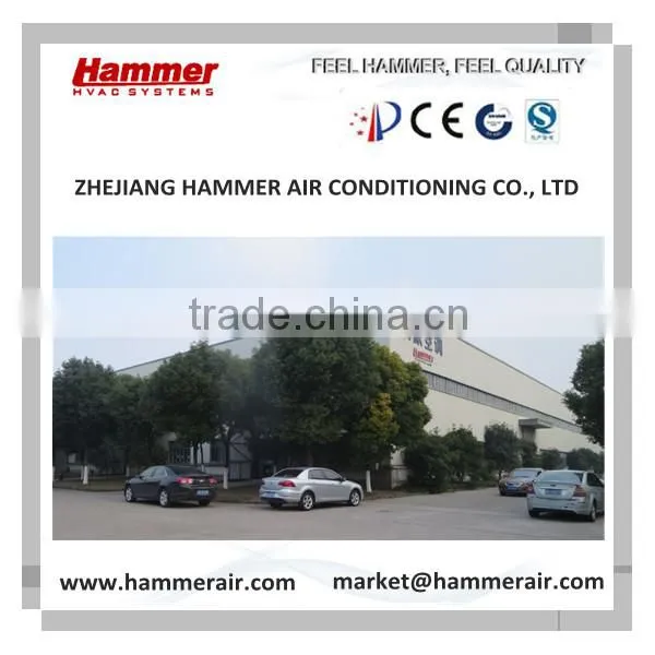 CE certified water chilled Cassette fan coil unit