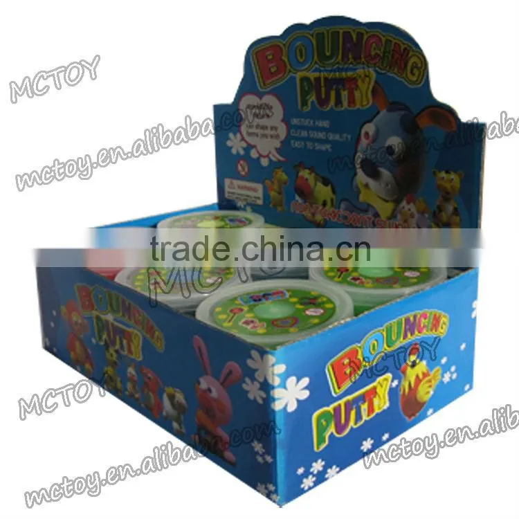 Factory supplier foam putty bouncing putty diy bouncing putty toy bouncy putty bouncing foam putty jumping clay/putty