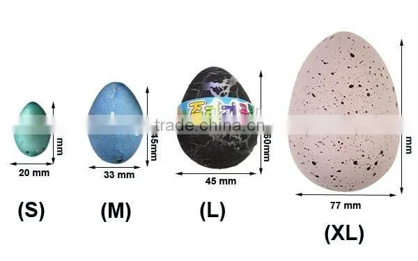 MIni size growing dinosaur eggs /novel pet eggs toy / water growing egg toys