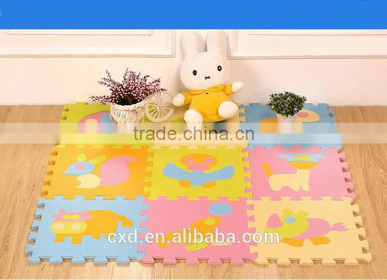 Custom EVA Puzzle mat,eva floor mat,3D puzzle for children