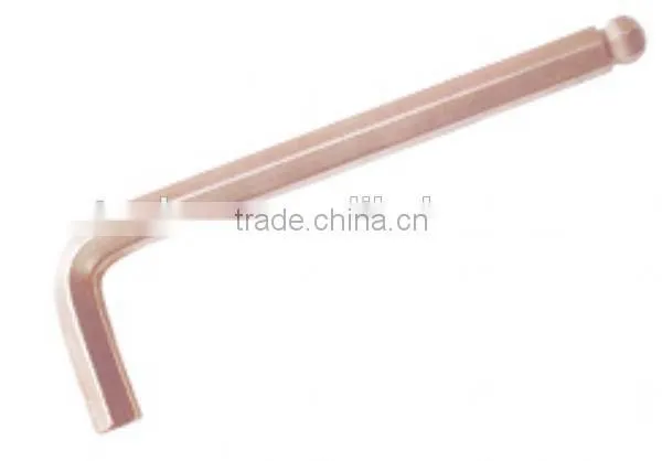 Non sparking tools beryllium-freecopper hex key spanner