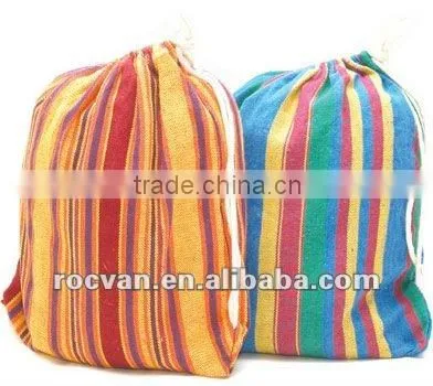 2 Person Colourful Backpack Hammock