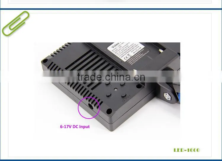 Shenzhen led light rechargeable led light for camera photographic lighting