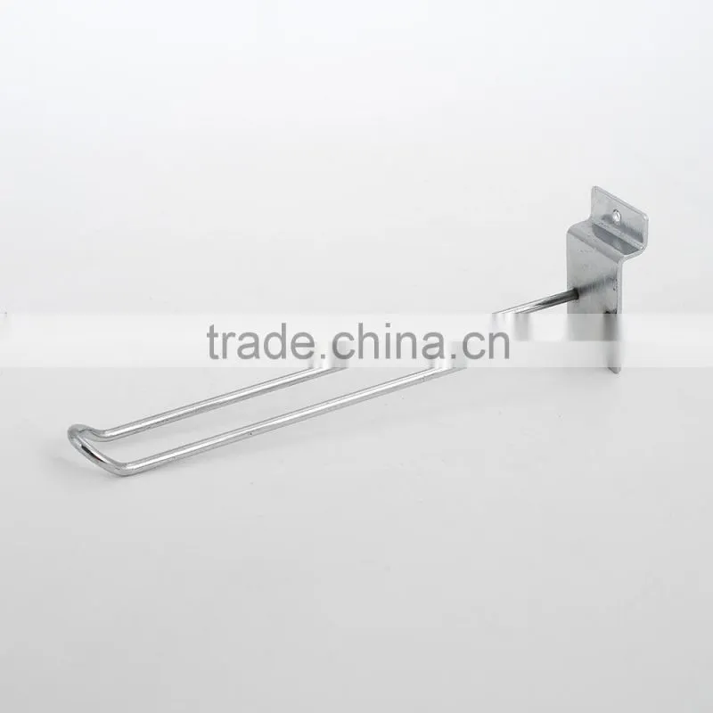 Display Wire Hanging Hook Slatwall Metal Euro Hooks