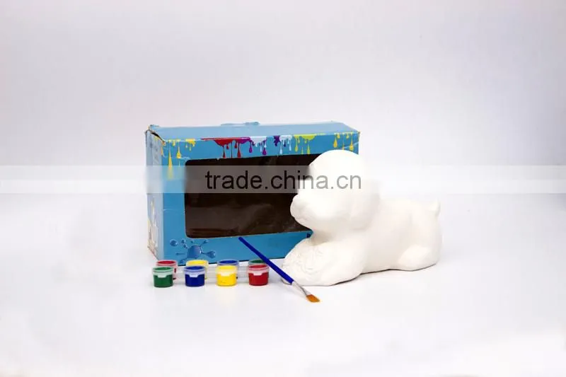 DIY PAINT YOUR OWN CERAMIC NAUGTY DOG