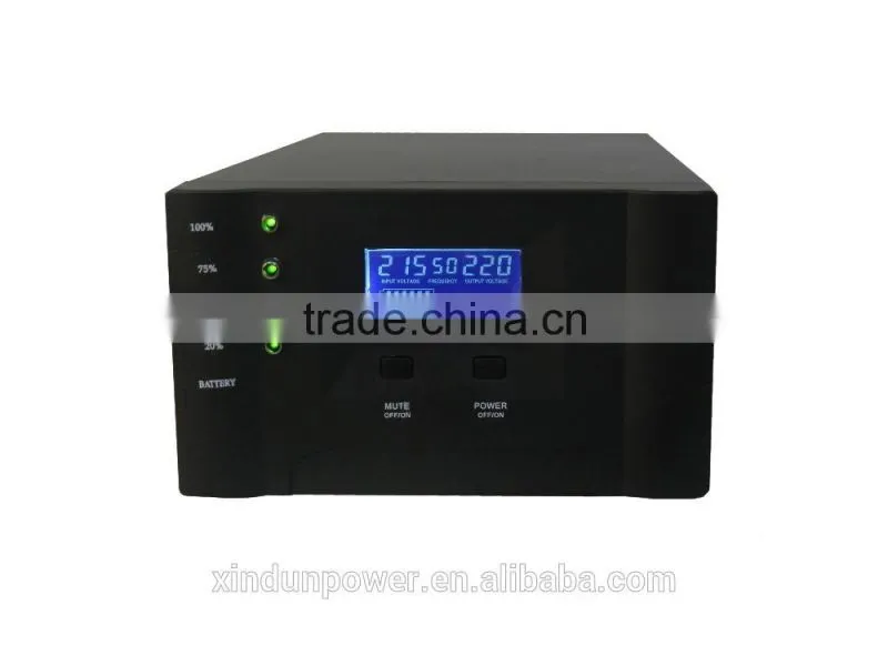 Xindun Power 500w low frequency portable solar power inverter & converters with built-in controller