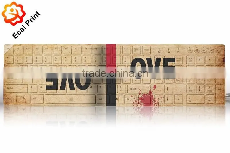 Hot sale printable custom made printing keyboard and mouse