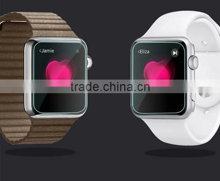 New arrival tempered glass screen protector for apple watch