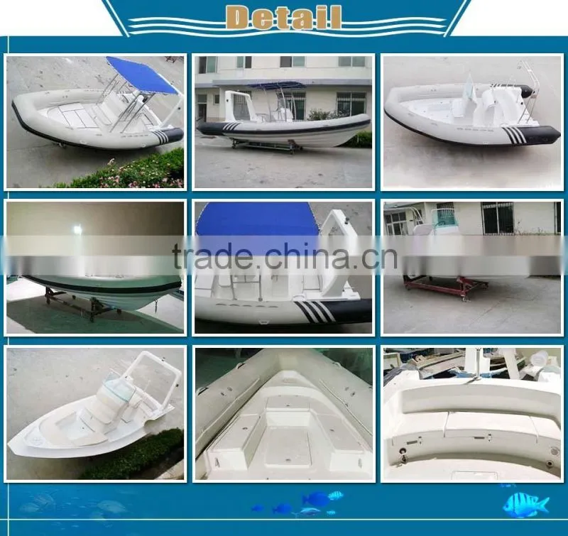 RIB 680 center console boats w/ canopy and completed boat accessories