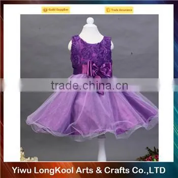 2016 New wholesale latest children dress designs tulle princess tutu dress