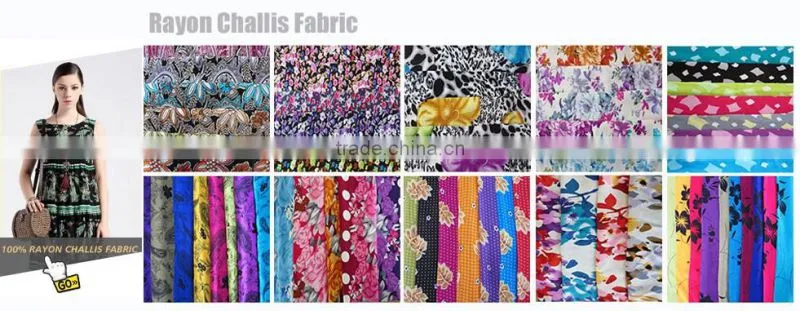 Trade assured latest design chiffon silk fabric