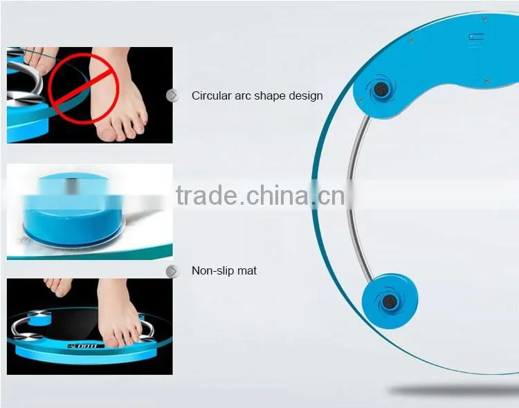 New Design Colorful Digital Portable Bathroom Scale UW-S03