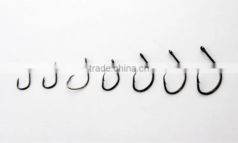 sport circle hook high carbon steel 2/0 500pcs/bag