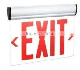 UL cUL CE Edge-lit Led Exit Sign
