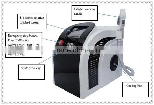 Professional ipl equipment for hair removal