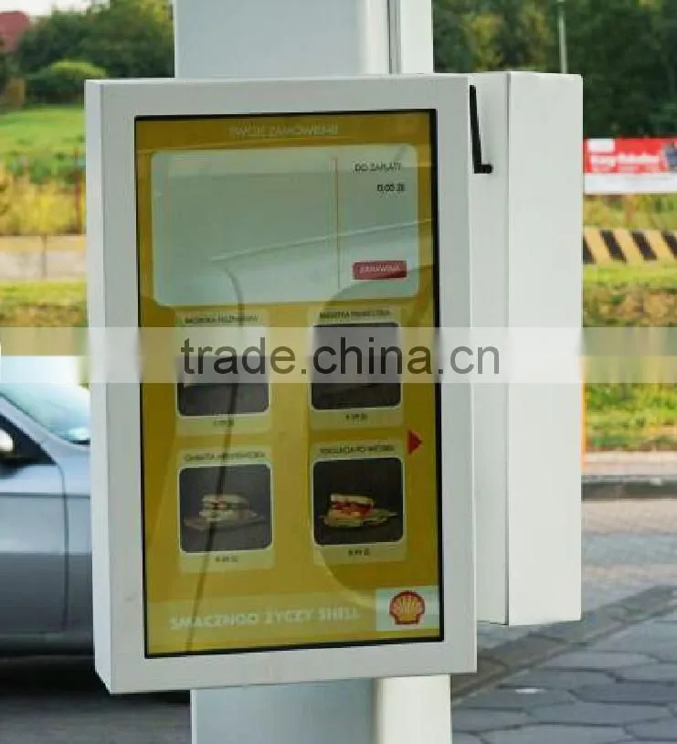 21.5 inch white enlosure full view angle monitor