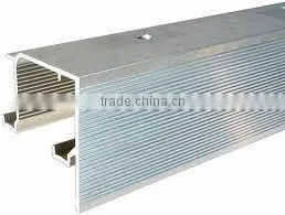 Aluminium Track With Kinds Of Surface Colours