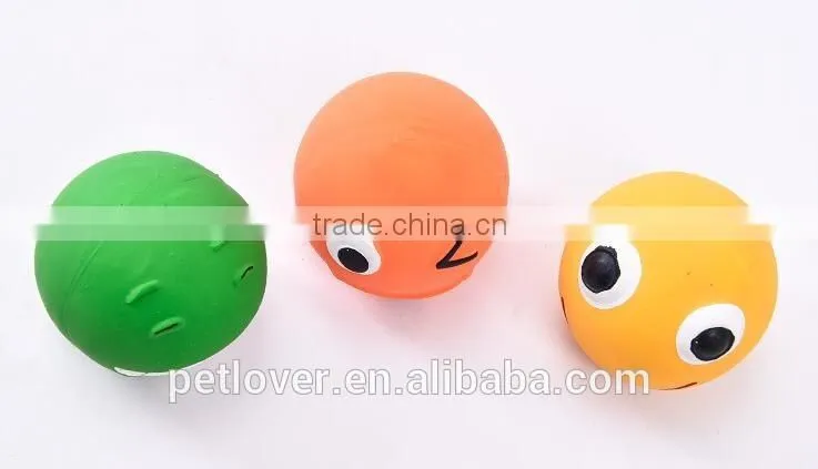 New expressions ball pet sound toy non-toxic to chew