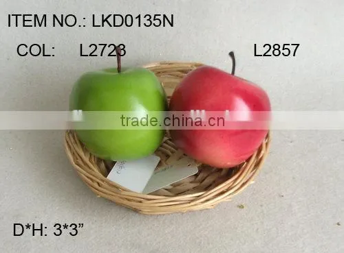 New Decorative high-simulation foam artificial apple for sale