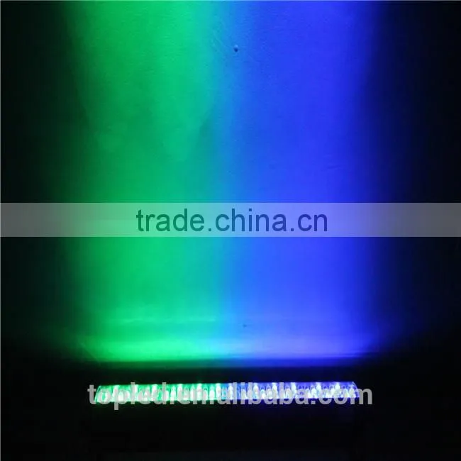 High Quality and Sound Active 120(R48, G36, B36)10mm 4 Sections Battery LED Bar Light Wash Light