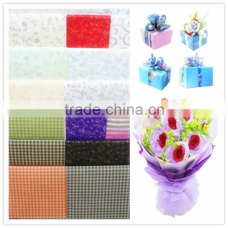 2014 Year Hot Sale And Fashionable Transparent-printed Paper For Gift Bags