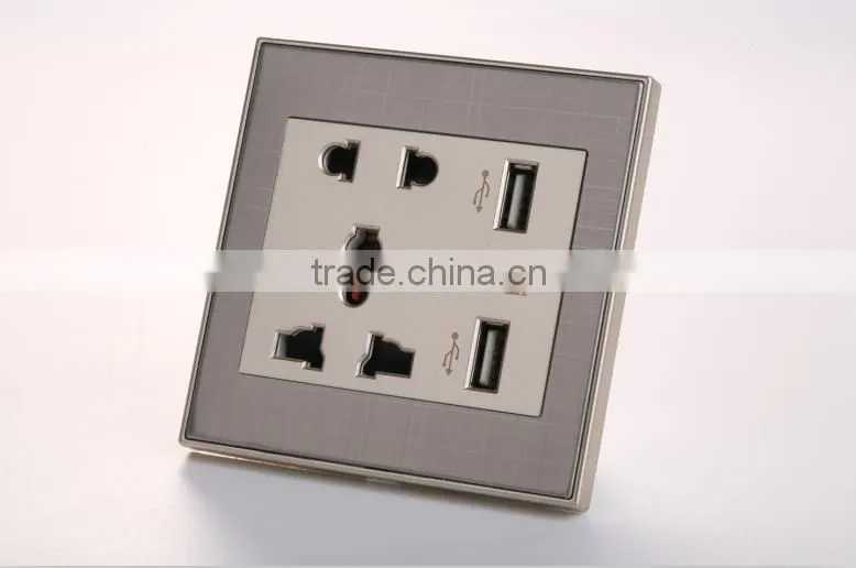 5V 2100mA wall socket with USB port alibaba china supplier