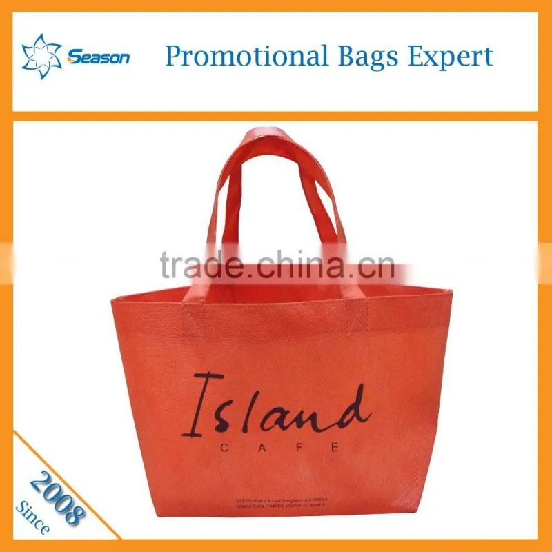 Wholesale non woven shopping bag branded shopping bag