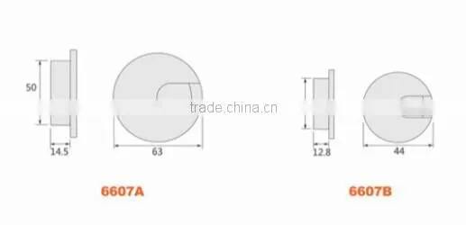 50mm or 35mm plastic computer desk plastic cable grommet from plastic desk grommet factory