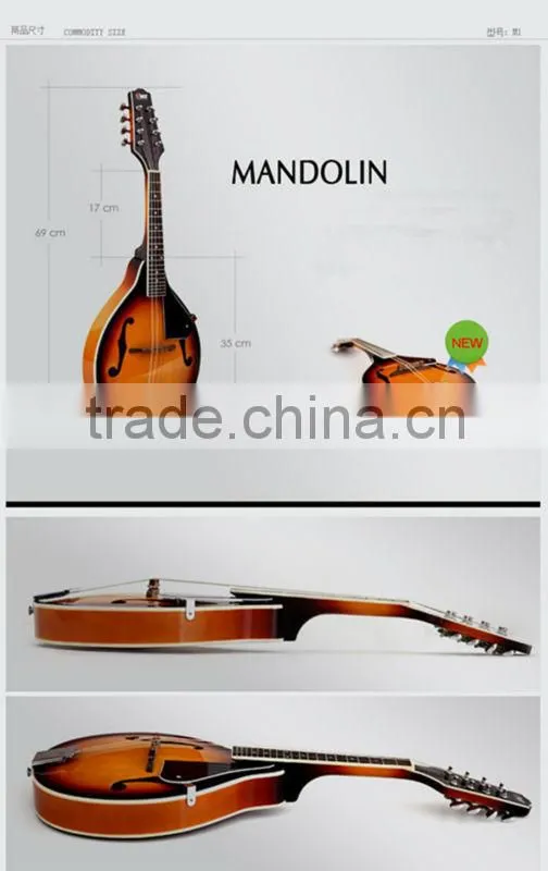 Cheapest ST Style Popular Spruce Plywood MandolinSMD0228