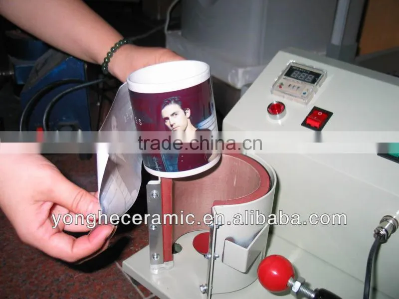 Blank sublimation mug or color handle sublimation mug