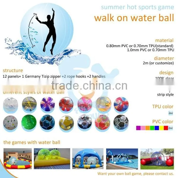 inflatable clear plastic ball