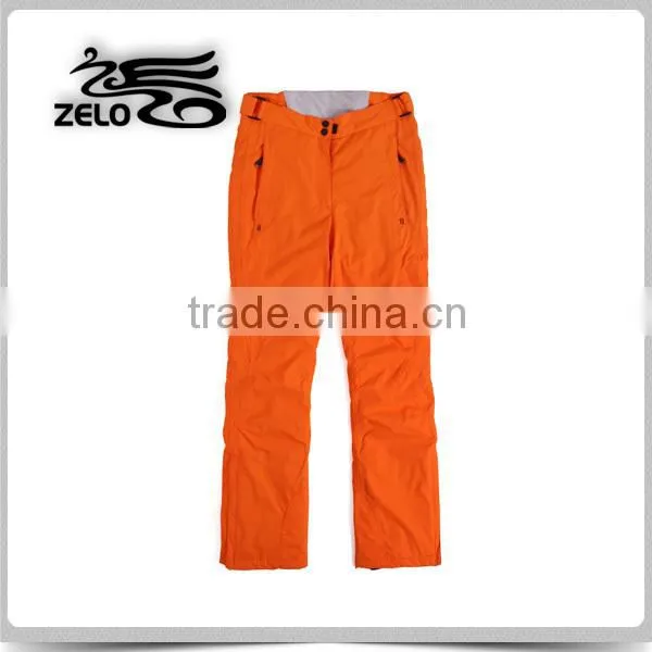 2015 women's high quality winter padded ski pants