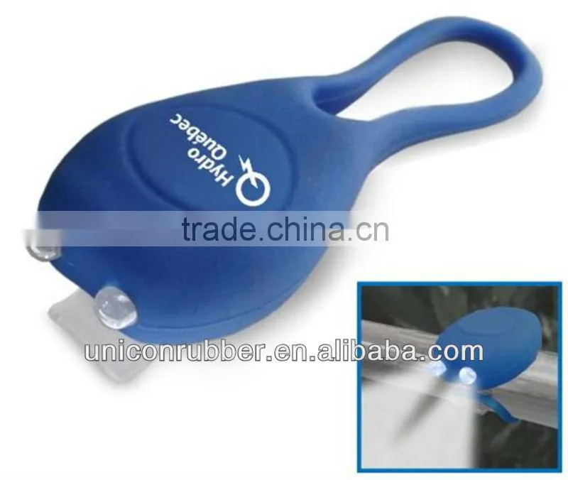 high quality waterproof LED bike head light + rear flashlight