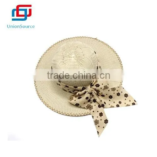 Wholesale Summer Hat With Ribbon For Ladies